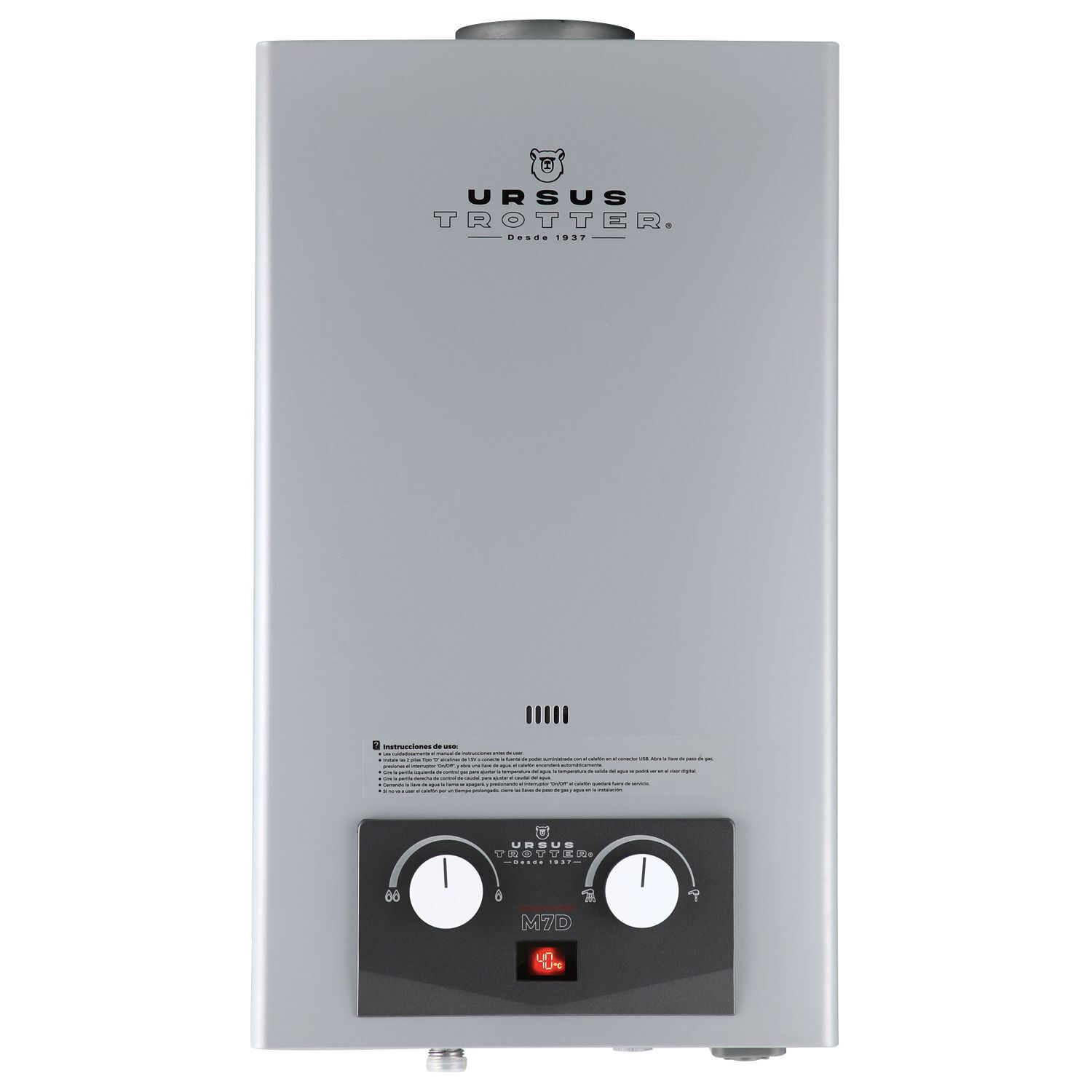 Calefont Ursus Trotter Komfortek UT M7-D GN  / Tiro Natural / Gas Natural  / 7 Litros image number 0.0